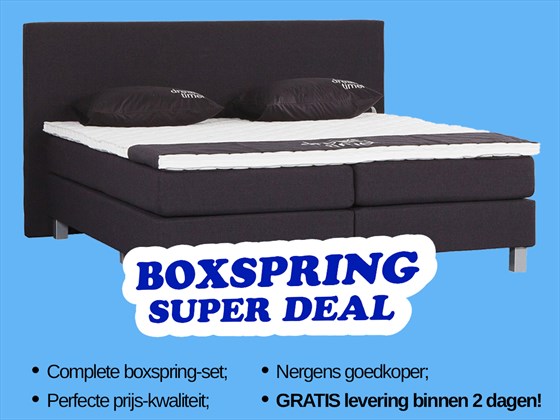 mengsel vaak vrouw Boxspring Super Deal: Dream Time 201 | Online Bedden Shop